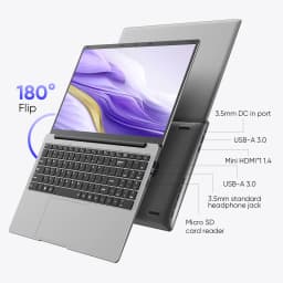 HYPERSTRIX 15.6" FHD Laptop, 12GB RAM 256GB SSD, Celeron N4000, Win 11 Essential Laptop Computer for Student Online Class, Home, Netflix,Lightweight & Portable, Long Battery Life