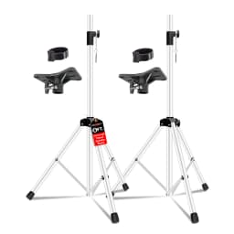 5Core Speaker Stand Tripod 2Pcs Tall Adjustable 72 Inch DJ Studio Monitor Stands Pole Mount