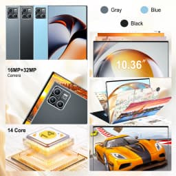 2026 Global New 10.36 inch tablet Android 13 20000mAh Pad 16GB 1TB 14 core 4K HD 5G WIFI Bluetooth tablets