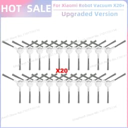 Fit For Xiaomi Robot Vacuum X20+, X10+ / X20 Plus, X10 Plus Parts Roller Side Brush Hepa Filter Mop Cloth Dust Bag Accessories