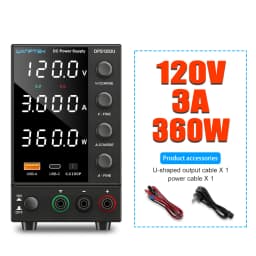Wanptek 30V 5A 10A DC Power Supply Adjustable Digit Display Laboratory Power Supplies Voltage Regulator 60V 5A 120V 3A Repair
