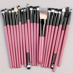 Makeup Brushes Set Premium Synthetic Kabuki Foundation Concealers Powder Blush Blending Face Eye Shadows Brush Set