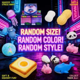 Jumbo Kawaii Squishy Slow Rising Squeeze PU Popcorn Animals Anti Stress Relief Squishies Toy Christmas Gift For Children Kids