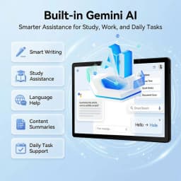 BUFO K6L 10.95 Inch Android 16 Tablet Bundle 30GB(3+27) RAM 128GB ROM A333 5-Core Processor 1280*800 IPS Screen 7800mAh Battery 5MP+8MP Camera Expandable 1TB TF With Keyboard Case Stylus Mouse Earphone Full Productivity Suite Tablet PC