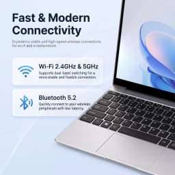 Ultra Slim 14.1 Inch Laptop | Intel N3700, 16GB RAM 512GB SSD, 1080P FHD Display, Windows 11 Pro, Portable Notebook for Office & Study