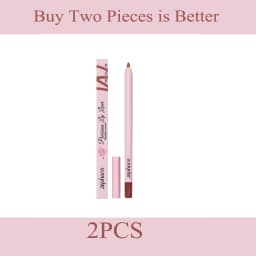 Zephoco 1g Red Brown Lip Liner Pencil Waterproof Long Lasting Smudge Proof Smooth Application For Daily Makeup Natural Finish
