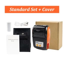 PT210 Mini Receipt Printer 58mm Portable Thermal Ticket Printer Android IOS Windows Wireless Bluetooth List Bill Maker With Plug