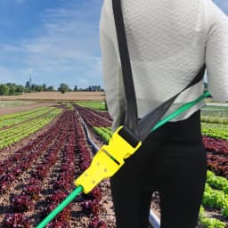 High Pressure Water Pipe Shoulder Strap Lightweight Thickened Nylon Practical Adjustable for Farming Lawn Supplies
