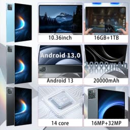 2026 Global Version PAD 10.36 Inch HD 20000 mAh Android 13 Tablet 16GB+1TB 5G Dual SIM Wifi Tables PC