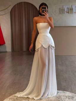 Elegant Pearl Mesh Patchwork Maxi Dress Women Strapless Ribbon Backless Long Dress Luxury Wedding Guest Party Evening Dress 2026