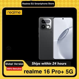 realme 16 Pro Plus 5G Smartphone 12GB + 512GB, 200MP LumaColor Camera + 50MP, Mobile Phone with Snapdragon Processor ® 7 Gen 4, 7000mAh Battery and 45W Charge, 6.8" 144Hz AMOLED Screen Mobile Phones, (without adapter)