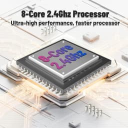 New C107 10.1 Inch IPS Tablet PC Android 15 Octa‑Core Processor 24(4+20)GB Expanded RAM 128GB Storage 1280*800 HD Display 5000mAh Battery 5MP+8MP Dual Cameras WiFi Tablet US Stock