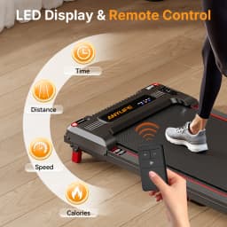 AnyLife 480D-A Treadmill Walking Pad Home Gym Equipment Fitness Running Machine for Health And Wellness
