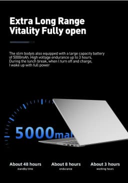 2026 LENO New Intel Core I7-8650U 14.1" Laptop 5000mAh Windows 11 Pro 3-Year Warranty Portable Laptop 1920*1080 HD Office Notebook