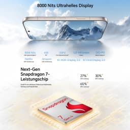 HONOR 600 5G Smartphone,Dual Sim, 8Gb Ram 256/512Gb, Unlocked Android Phone (200Mp Ai Camera, 6.57" Amoled Eye Comfort Display 8000Nits, 6400 Mah, Snapdragon 7 Gen 3 Smartphone), Android 16