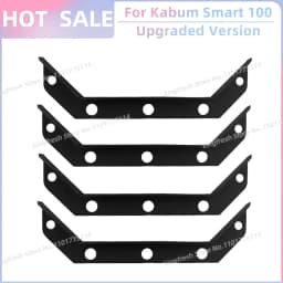 Fit For ( Kabum Smart 100 KBSF007, Nedis WIFIVCR001CBK, Nedis WIFIVCB01 ) Vacuum Parts Side Brush FIlter Mop Cloth Rubber Strip