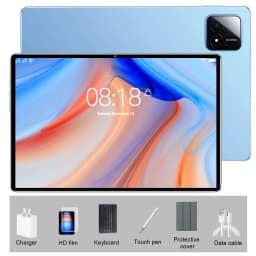 20000mAh Large Battery 10.36 Inch 5G Tablet 2025 New Android13.0 10 Core 16GB 1TB Dual SIM WiFi Bluetooth GPS WPS With Keyboard