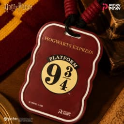 Pinky Harry Potter Card Holder Bag Charm Bus Card Protector for Commuting Outing Gifting for Fans Students&Office Workers