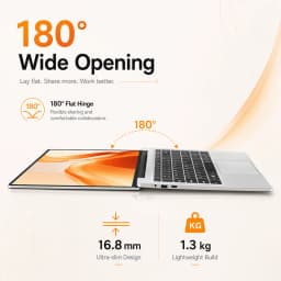 15.6 Inch Laptop Intel Celeron N3450 Quad Core,4GB/8GB RAM 128GB/256GB SSD DDR4, Full HD 1920x1080 IPS Display, Windows 11 Notebook, WiFi 5, HDMI, Webcam, Lightweight Computer for Study Office Business, France Stock Multi Language Keyboard Protective Fil