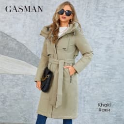 GASMAM Winter Down Jacket Women Warm Long Classic zipper Lacing Design Pocket Hooded Slim Parkas Female Coat GM-82160