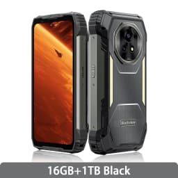 Global Version Blackview XPLORE 2 Rugged Smartphone Android 15 6.73" 3.2K AMOLED Display 12GB+1TB 20000mAh 120W NFC Mobile Phone
