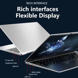 2026 Portable Laptop Windows 11 Intel Core I9-9900HK 15.6 Inch 32GB RAM 512GB/2TB SSD Office Laptops 1920*1080P Fingerprint Unlock Notebook