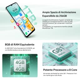 HONOR X5c Plus Smartphone 5260 mAh 6.74-inch 90 Hz Display 50 + 5 MP Camera Android 15 octa-core processor fingerprint and facial recognition