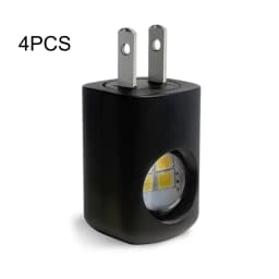 LED Light Plug In EU US Wall Night Lamp Hallway Wall Light With Auto Dusk To Dawn Sensor For Bedroom Home Bathroom Living Room