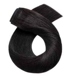 Clip In Human Hair Extensions 1 Piece 5 Clips 3/4 Full Head Clip On Remy Hair Extension Natural Color One-Piece Clip Ins
