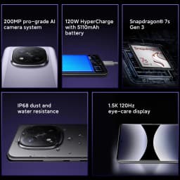 Xiaomi Redmi Note 14 Pro Plus 5G Global Version NFC smartphone Snapdragon®7s Gen 3 screen AMOLED 1,5K of inches 120Hz camera 200 MP Battery