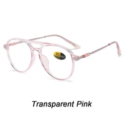 New Round Reading Glasses Oval Personality Presbyopia For Man Optical Frame Magnifier Full Rim Anti-Blue Female Fashion