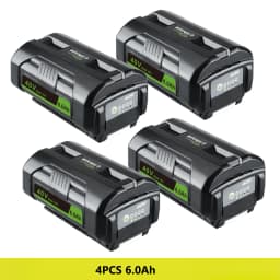 Replacement for Ryobi 40V 6.0/8.0 Lithium OP4040 Battery With OP401 Charger P4050 OP40602 OP40261 OP4060 OP4030