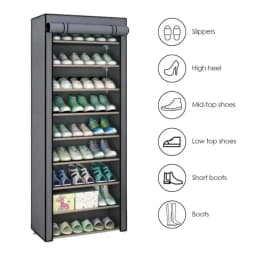 Multi-Layer Combination Shoe Rack Dustproof Storage Shoe Cabinet Shoe Rack Dormitory Foyer Storage Shoe Cabinet