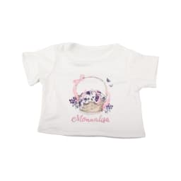 Cotton Short -sleeved T-shirt For American 18 inch Girl Doll Rainbow, Car, Cat, Little Girl Shirt For 43cm New Born&OG Doll Toy