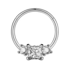 16G Stainless Steel Septum Ring Nose Hoop Ring Bee Bat Septum Piercing Cartilage Hoop Helix Tragus Daith Small Earrings
