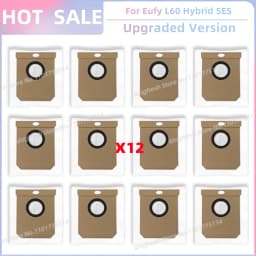 Fit For Eufy G50 Hybrid, L60 Hybrid / L60 Hybrid SES Vacuum Parts Roller Side Brush Hepa Filter Mop Cloth Dust Bag Accessories