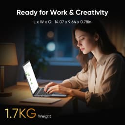 HYPERSTRIX 16' Laptop Computer Core I5 (up to 3.6GHz) 16GB RAM, 512GB SSD, Notebook PC, 1920 X 1200 FHD 16:10 Display, with BT5.0 Wi-Fi, USB A, HDMI, RJ45, Backlit Keyboard