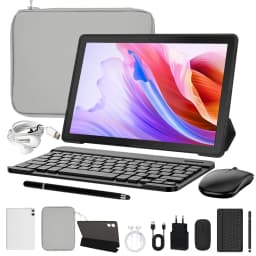 10.1 Inch Android 15 Tablet PC 24GB RAM 64GB ROM Octa Core Tablet with Widevine L1 WiFi Tablet for Students Back to School UK Stock