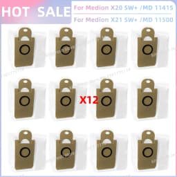Fit For Medion X20 SW+ / MD 11415, Medion X21 SW+ / MD 11500 Vacuum Parts Main Roller Side Brush Hepa Filter Mop Cloth Dust Bag