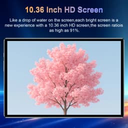 2025 5G New Global Tablet 10.36inch Android13 16GB 1TB 20000mAh 14-core 16MP 32MP Dual SIM GPS WPS With Keyboard