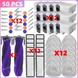 Fit For ( Narwal Freo Z10 Ultra / 나르왈 프레오 Z10 울트라 ) Vacuum Parts Main Roller Side Brush Cover Filter Mop Cloth Dust Bag