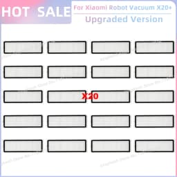 Fit For Xiaomi Robot Vacuum X20+, X10+ / X20 Plus, X10 Plus Parts Roller Side Brush Hepa Filter Mop Cloth Dust Bag Accessories