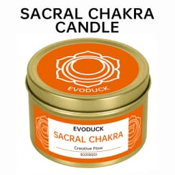 7 Chakra Scented Candle Set, 7 X 3oz Soy Wax Tin Candles with Real Crystals Metal Charms for Meditation Yoga Home Decor Gift Set