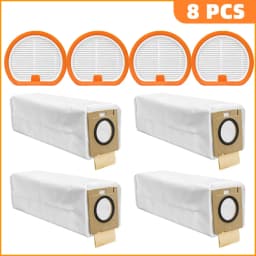 Compatible For UWANT V500 Vacuum Dust Bag HEPA Filter Replacement Parts ์ ์ํธ V500 ํํฐ ๋จผ์ง๋ดํฌ ์๋ชจํ
