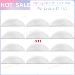 Fit For XiaoMi Lydsto R1 / R1A / R1D / R1 Pro / S1 / L1 Replacement Parts Accessoies Roller Side Brush Filter Mop Pads Dust Bag