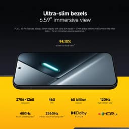 Global Version POCO X8 Pro 8GB 256GB 12GB 512GB 5G NFC Phone Dimensity 8500-Ultra 6500mAh Battery