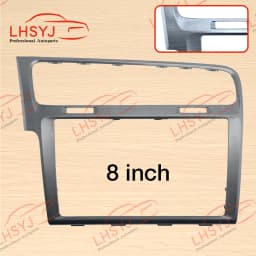8 inch 9.2 inch Piano Black MIB Frame Radio Panel Decorative Frame for Volkswagen Golf 7 MK7 Golf 7.5 MK7.5 MIB Screen Bezel