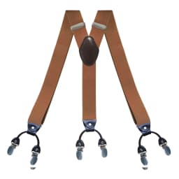 Suspenders for Men 3.5cm Wide Y Shaped 6 Metal Clips Adjustable Elastic Trouser Braces Strap Belts Wedding Party Formal Casual