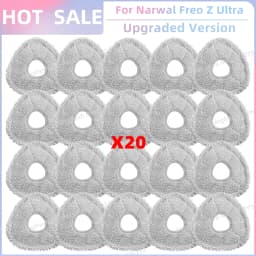 Fit For ( Narwal Freo Z10 Ultra / 나르왈 프레오 Z10 울트라 ) Vacuum Parts Main Roller Side Brush Cover Filter Mop Cloth Dust Bag