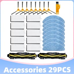 Fit For Neatsvor X500, X520, X600 Pro, Tesvor X500, T8, S6, Ikhos Create NetBot S15 Robot Vacuum Filter Mop Brush Spare Part